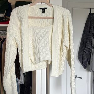 Tank and Sweater Set